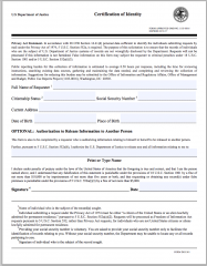 BOP Certification of Identity Jericho Movement BOP Certification of Identity Jericho Movement